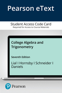 College Algebra and Trigonometry