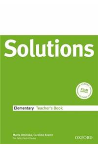 Solutions Elementary: Teacher's Book