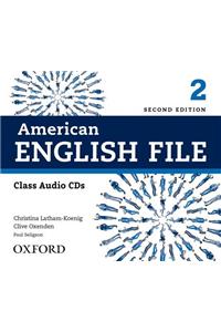 American English File 2e 2 Class Audio CDs