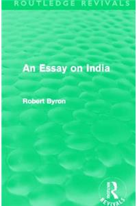 An Essay on India (Routledge Revivals)