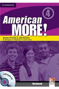 American More! Level 4 Workbook with Audio CD