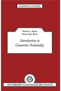 Introduction to Geometric Probability