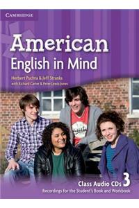 American English in Mind Level 3 Class Audio CDs (3)