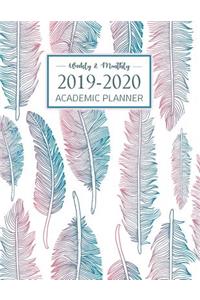 2019-2020 Academic Planner Weekly and Monthly