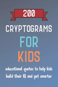 200 Cryptograms for Kids