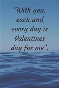 Valentine Day Journal Notebook