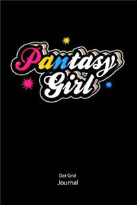 Pantasy Girl. Dot Grid Journal