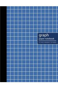 Graph Paper Notebook 1/2 Inch