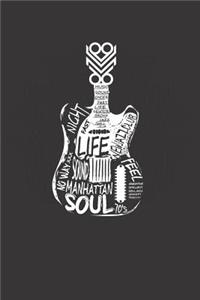 Music Life Notebook Journal