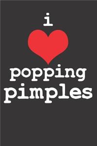 Dermatologist Popping Pimple Acne Notebook Journal