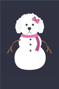 Poodle Journal - Poodle Notebook - Christmas Gift for Poodle Lovers