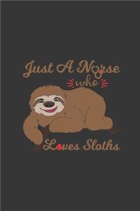 Just A Nurse Who Loves Sloths