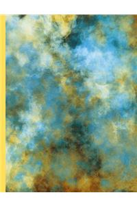 Golden Turquoise Clouds