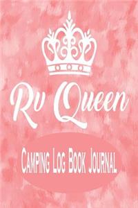 RV Queen - Camping Log Book Journal