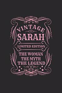 Vintage Sarah Limited Edition the Woman the Myth the Legend