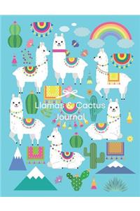 Llamas & Cactus Journal