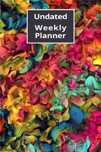 Undated Weekly Planner