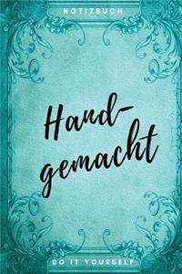 Handgemacht Notizbuch Do it yourself