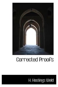 Corrected Proofs