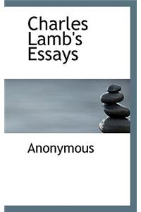 Charles Lamb's Essays