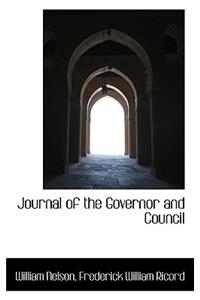 Journal of the Governor and Council