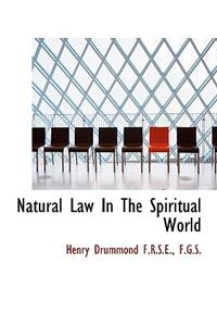 Natural Law in the Spiritual World