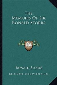 Memoirs of Sir Ronald Storrs