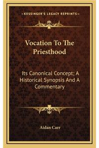 Vocation to the Priesthood