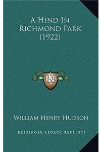 A Hind in Richmond Park (1922)