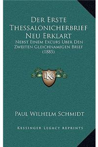 Erste Thessalonicherbrief Neu Erklart
