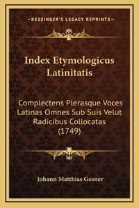 Index Etymologicus Latinitatis
