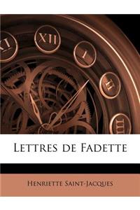 Lettres de Fadette