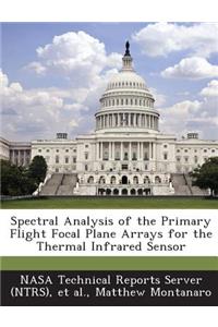 Spectral Analysis of the Primary Flight Focal Plane Arrays for the Thermal Infrared Sensor