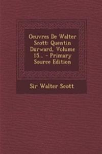 Oeuvres de Walter Scott