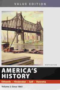 America's History, 9e, Value Edition, Volume 2 & Launchpad for America's History and America's History: Concise Edition 9e (1-Term Access)