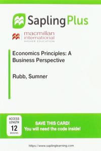 SaplingPlus for Economic Principles (12 Month Access Card)