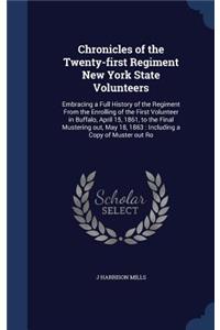 Chronicles of the Twenty-first Regiment New York State Volunteers