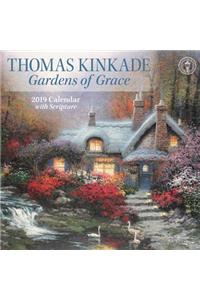 Thomas Kinkade Gardens of Grace 2019 Wall Calendar