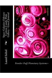 Space Galaxies Odyssey Cotton Candy Pink Gallery Lined Journal