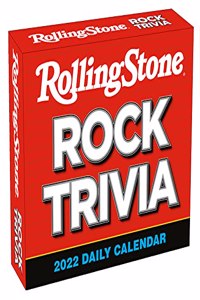 Rolling Stone Rock Trivia Boxed Calendar 2022