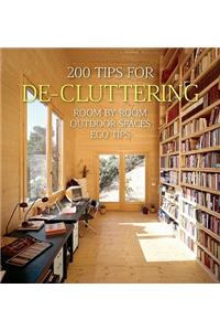 200 Tips for De-Cluttering