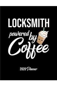 Locksmith Powered By Coffee 2020 Planner