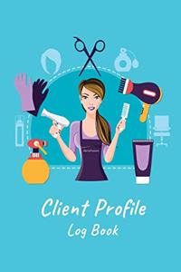 Customer client profile log book