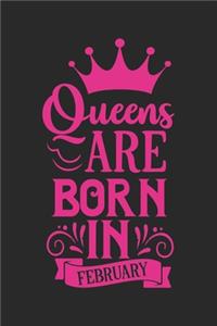 Queens are born in february