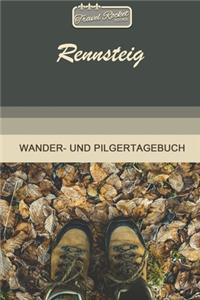 TRAVEL ROCKET Books Rennsteig Wander- und Pilgertagebuch