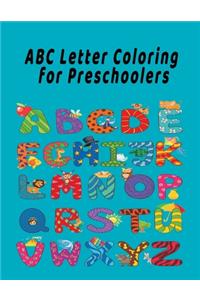 ABC Letter Coloring Book For Preschoolers