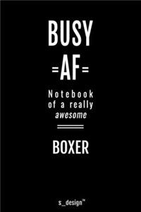 Notebook for Boxers / Boxer