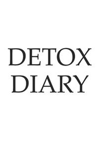 Detox diary, 120 Pages, lines - write down feelings and symptoms of your detox and your detox reactions, herxheimer and so on