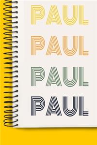 Name PAUL A beautiful personalized