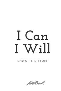 Grattitude Journal I CAN I WILL END OF THE STORY, 6